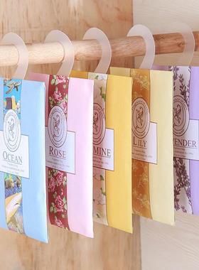 Hanging air freshener sachets for the bedroom, designed to r