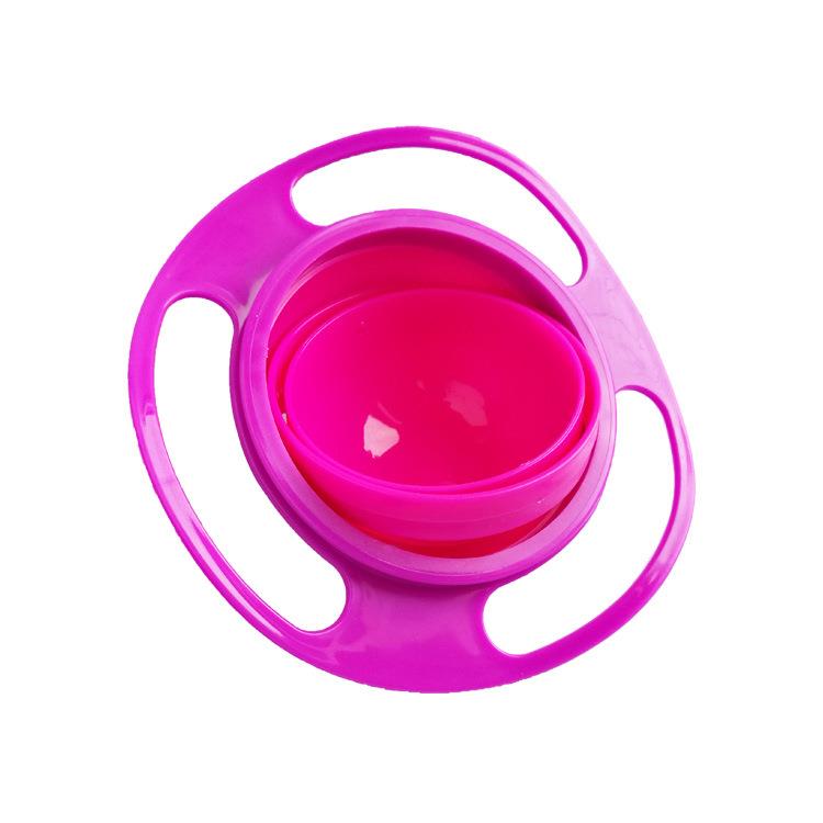Cross-border Amazon 360-degree rotating gyro bowl, flying sa