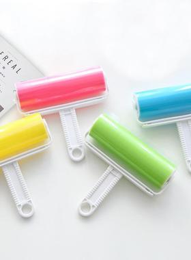 Lidded Washable Lint Roller, Portable Lint Remover for Cloth