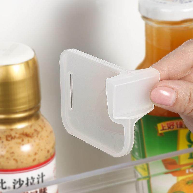 Use more refrigerator slot dividers, side door separators, a