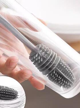 Wholesale Silicone Water Cup Brush Multi-functional Long Han