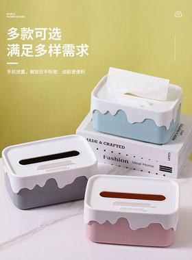 Desktop Cartoon Creative Tissue Box Cute Girly Heart Tea Tab