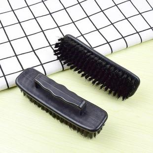 bent curved bristle soft long handle slip non black Pure