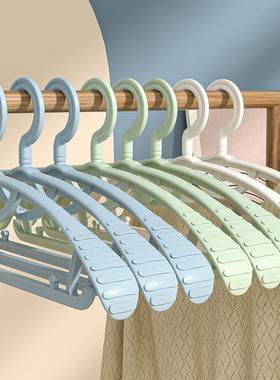 Non-slip, mark-free wide shoulder plastic multi-functional h