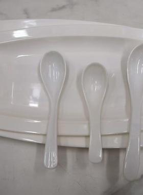 Creative White Melamine Round Platter for Hotel Hot Pot Banq