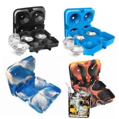 Whiskey Ice Cube Maker Diamond Shape Mold Brick Square Forms