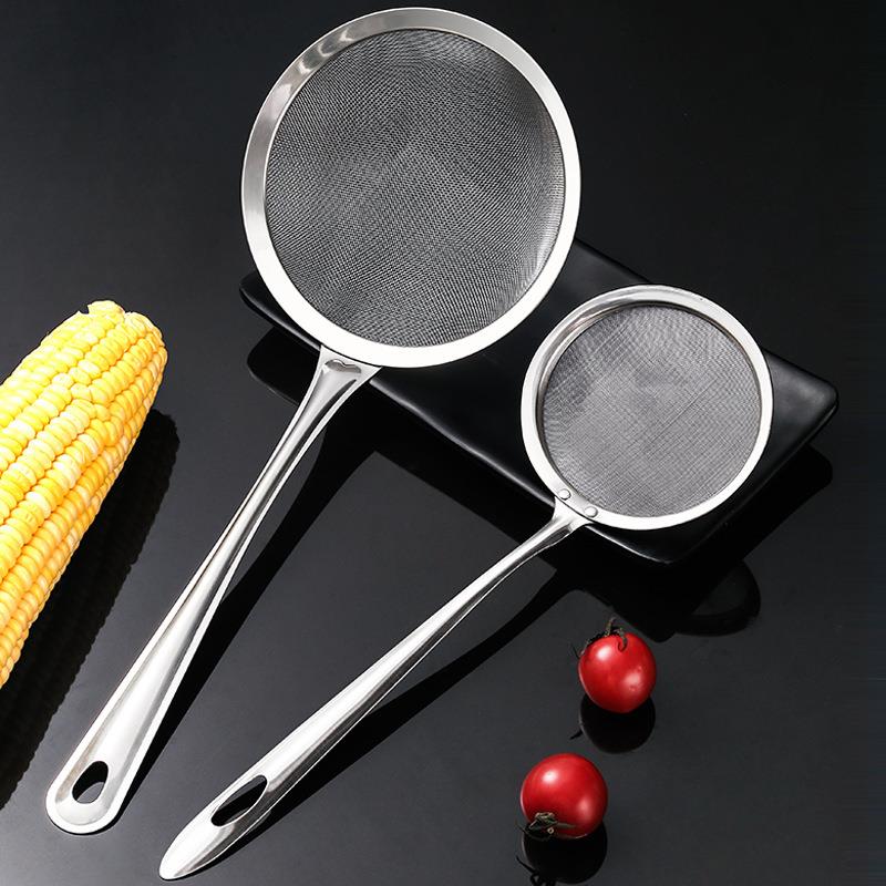 Home-use stainless steel filter mesh, flour sifter, snowflak