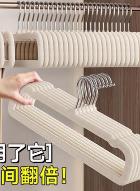 Velvet Hangers for Professional Organizers - Non-slip and Ma