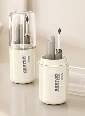 Large Capacity Thickened Sealed Dustproof Toothbrush Cup for