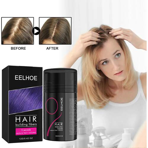 EELHOE Hair Fiber Powder - Lazy Person's Contouring Shade, O