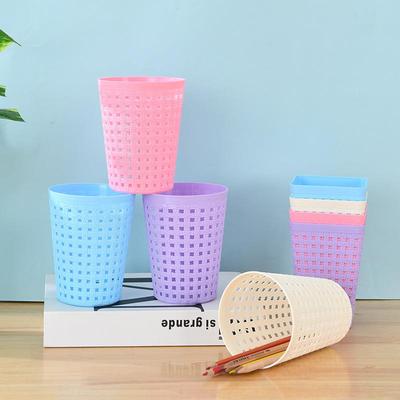 Lattice Waste Bin for Living Room, Bedroom, and Bathroom - C