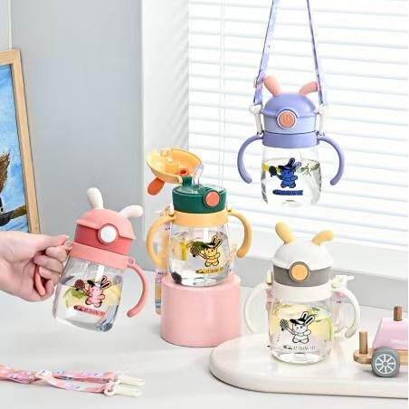 New Adorable Rabbit Cartoon Super Cute Water Bottle for Kind