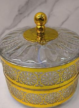 New candy box with various floral designs, a multi-compartme