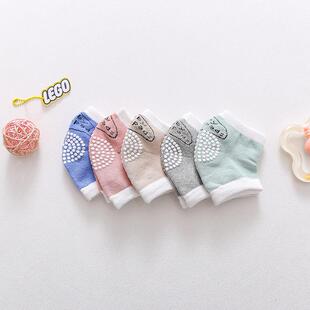 Wholesale 100% Cotton Children's Knee Pads for Autumn, Non-s