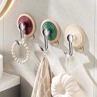 Luxury Suction Cup Hooks No-Drill Wall Mount for Home Bathro