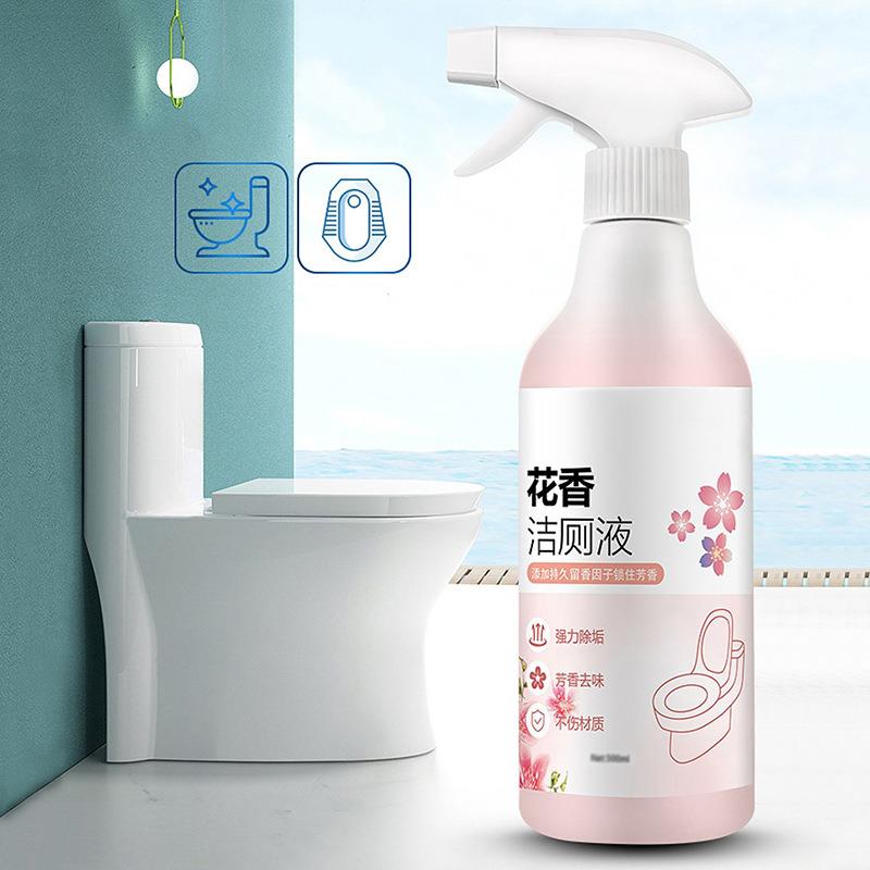 Household Floral Toilet Cleaner for Stain and Grime Removal