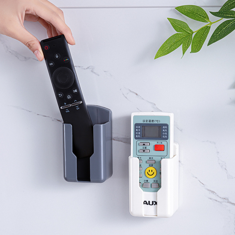 Wall-mounted air conditioner remote control storage box ho