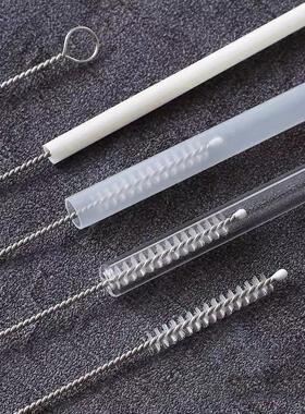 Manufacturer wholesale stainless steel straw cleaning brushe