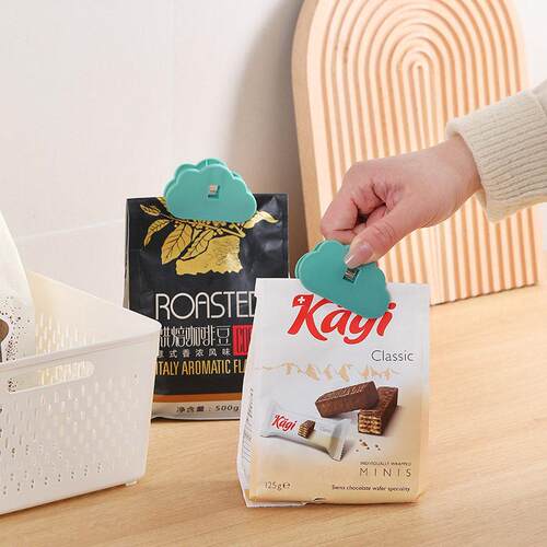 Cloud-shaped Sealing Clips for Kitchen Condiments, Moisture-