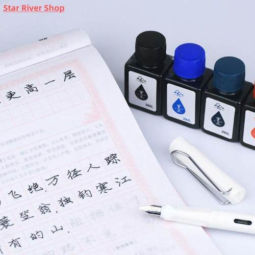 Dip Pen Ink Bottle Black/Blue/Dark Blue Ink Fountain Pen Cal