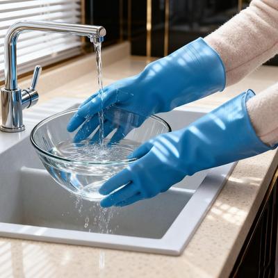Food-grade Nitrile Gloves for Household Cleaning, Dishwashin