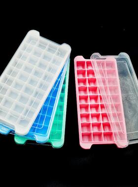 Ice Cube Tray with Lid, Freezer Ice Maker Box, 36-Grid Easy