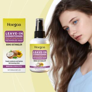 HOEGOA Nourishing Hair Mist, for hydrated, shiny, soft, and