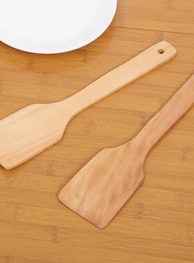 B068 Non-stick Rice Paddle, Wooden Serving Utensil, Natural