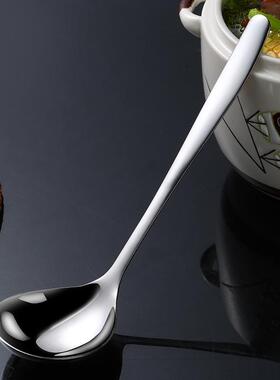 New Stainless Steel Soup Spoon, Food Grade, Large Size, Kore