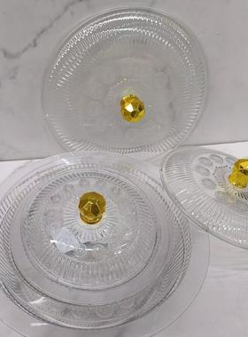 Round luxury fruit platter for living room, suitable for hom