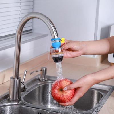 Six-layer faucet water filter for home use, purifier for tap