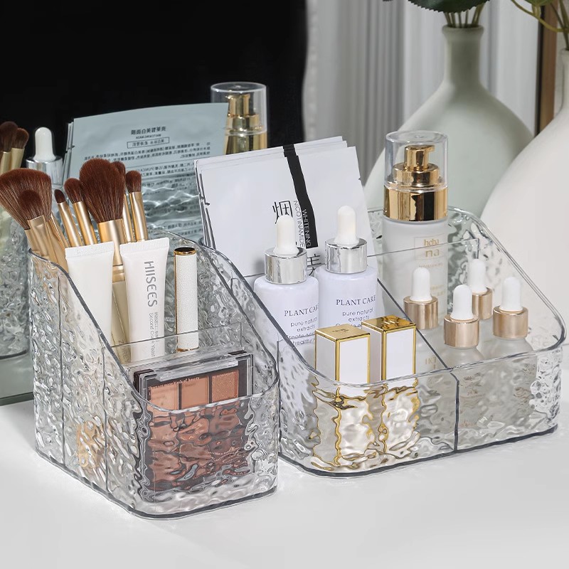 Luxury lightweight cosmetic storage box desktop vanity org