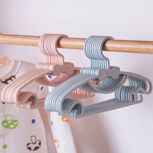 Children's Hangers with Bow Ties - Cute Kids Clothes Hange