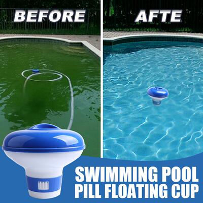 Pool Chemical Dispenser Floating Tablet Dispenser Automatic