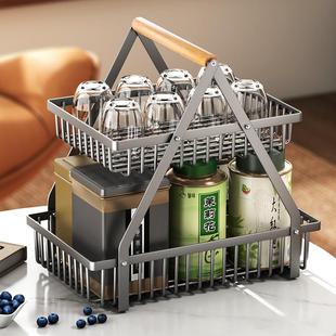 Kitchen Storage Rack Seasoning Rack Tabletop Shelf No-Drilli