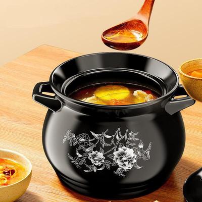 Household heat-resistant casserole pot, suitable for stewing