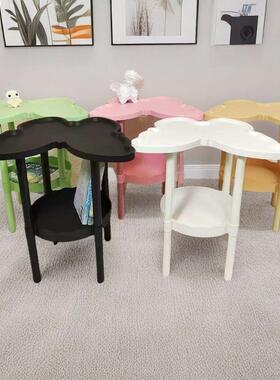 Home-use butterfly-shaped coffee table, bedside storage rack