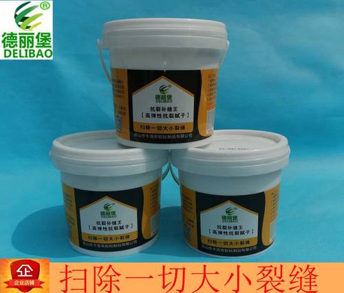 抗裂补缝王牛筋灰弹性腻子墙面裂缝修补墙漆补墙膏石膏线粘接缝白 - 封面