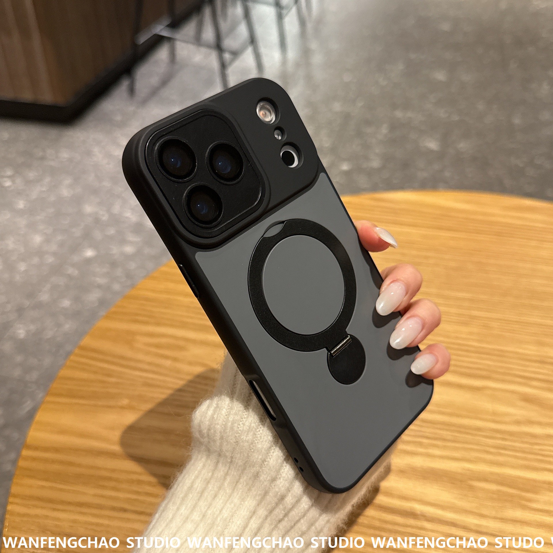 360度磁吸旋转支架适用iP