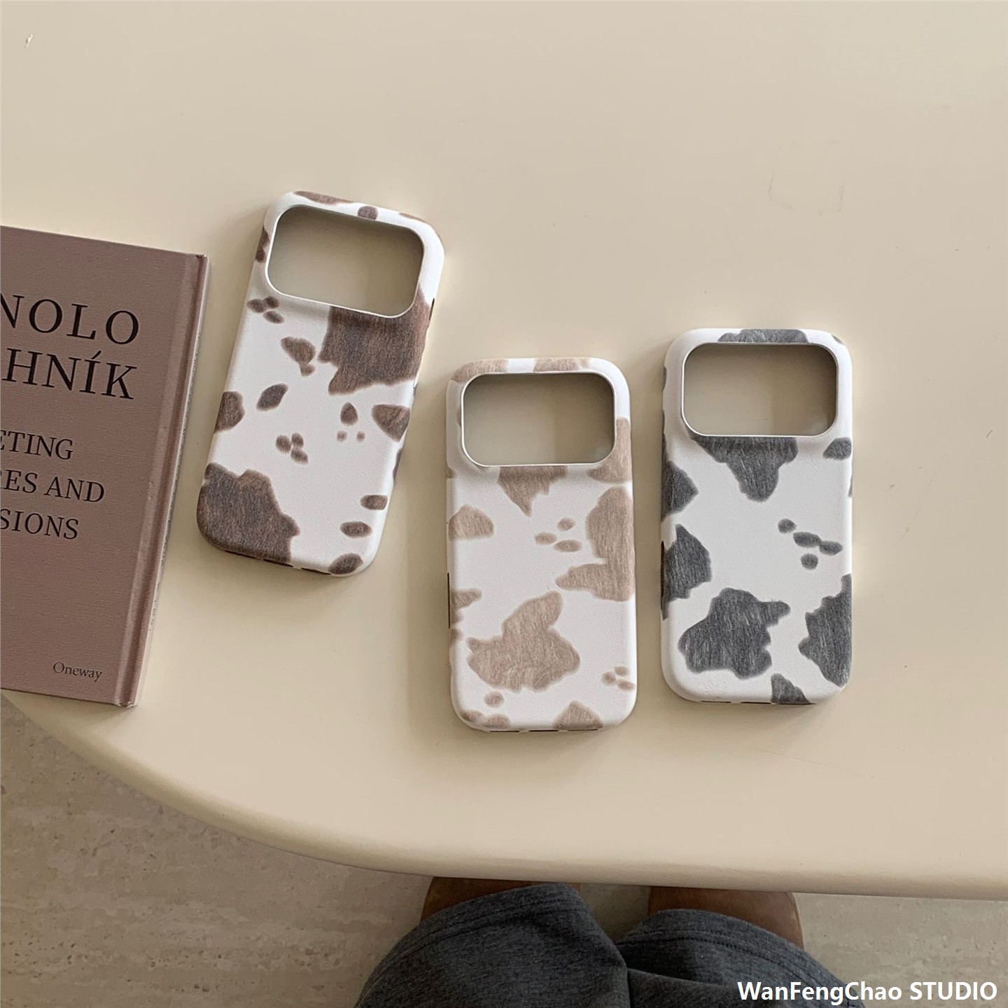 黑白奶牛纹15pro适用16ma