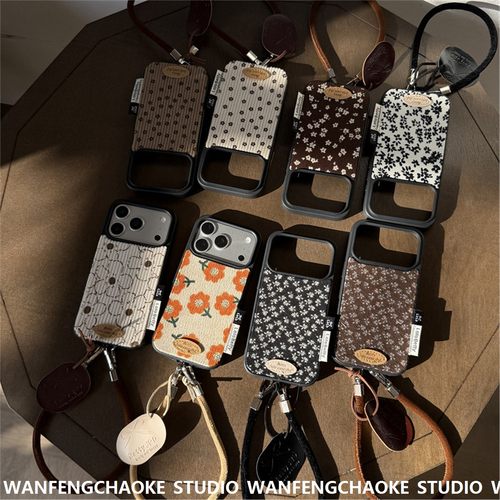 黑边框碎花合集适用苹果17手机壳