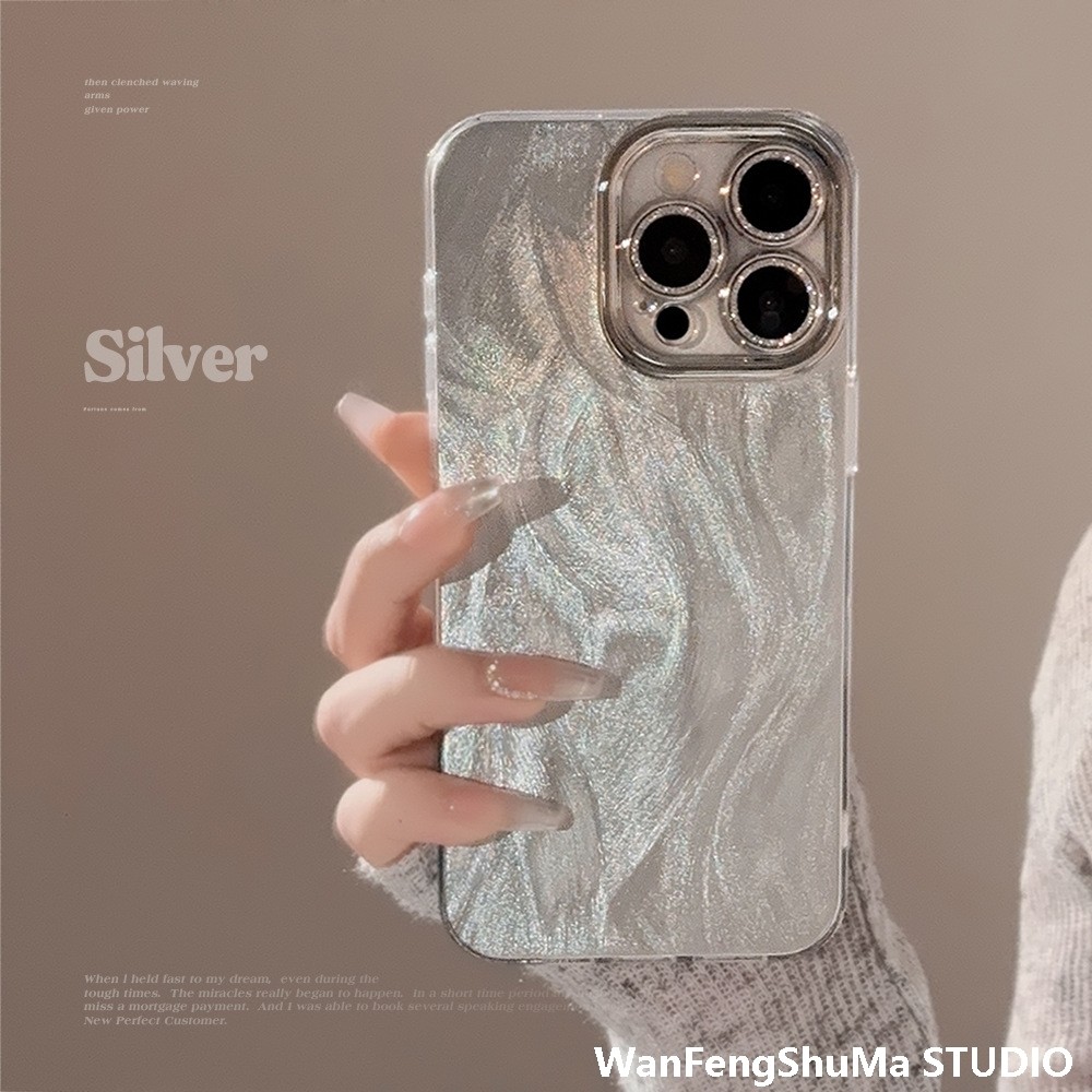 14 APPLE 15 PROMAX 렌즈 필름 IPHONE 13 낙하 방지 12 하이 엔드 센스 11에 적합한 깃털 원사 레이저 휴대폰 케이스