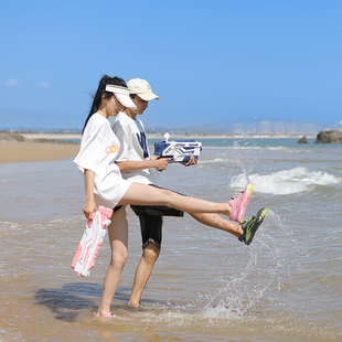 徒步攀岩加厚沙滩鞋 男士 防滑速干礁石赶海钓鱼鞋 涉水溯溪鞋 排水鞋