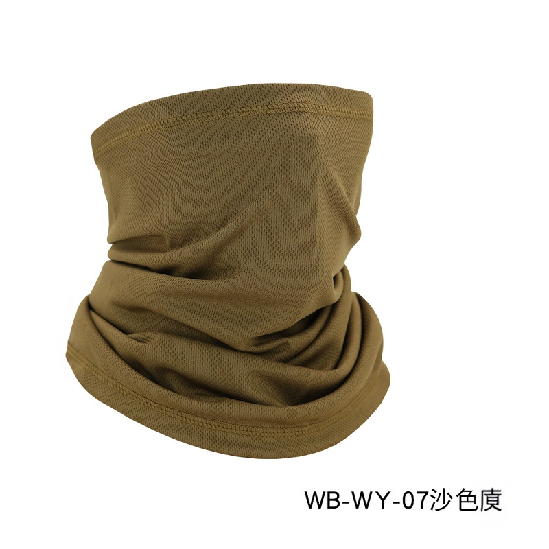 沙漠防面罩男冰丝脖套一体