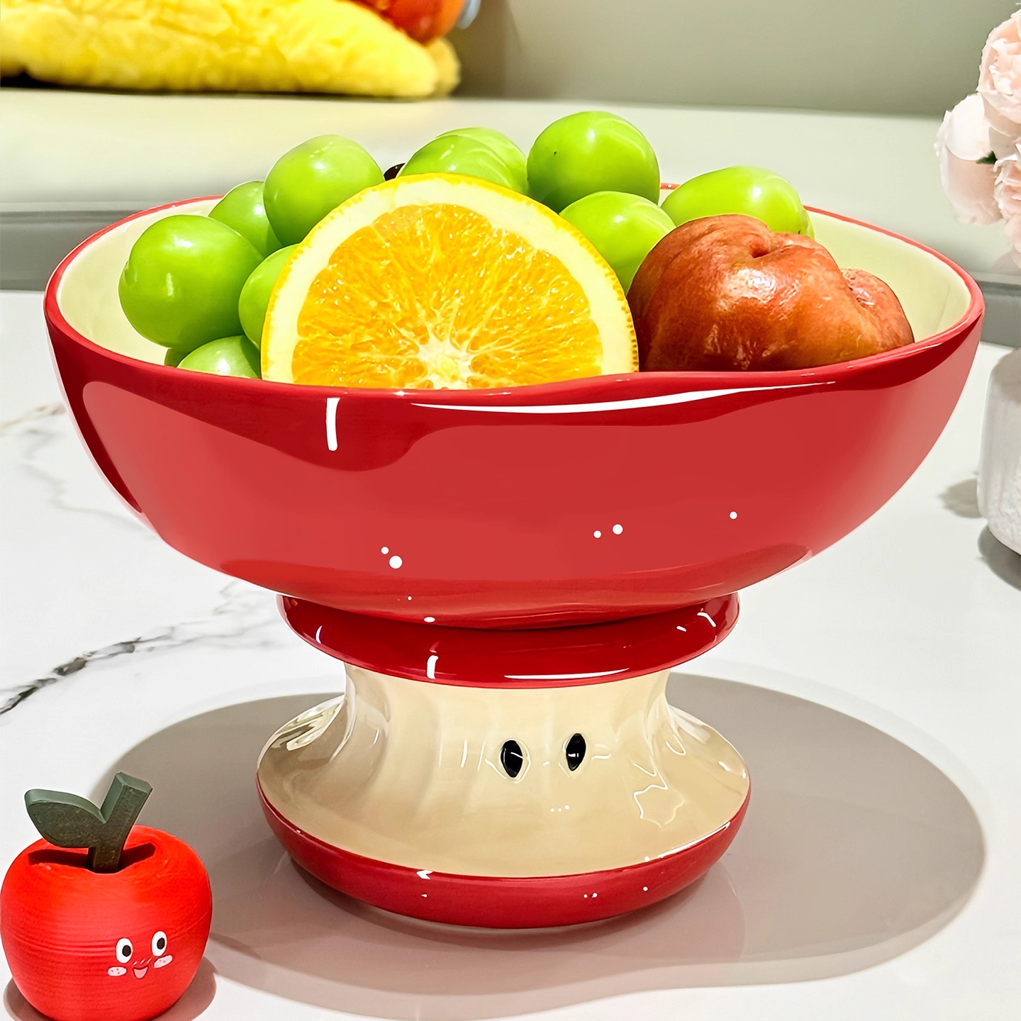 BSD高颜值水果盘客厅家用可沥水