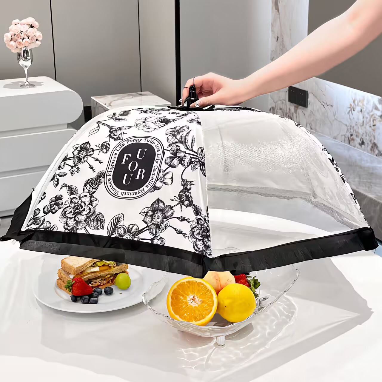 BSD桌罩防尘菜罩家用剩菜罩