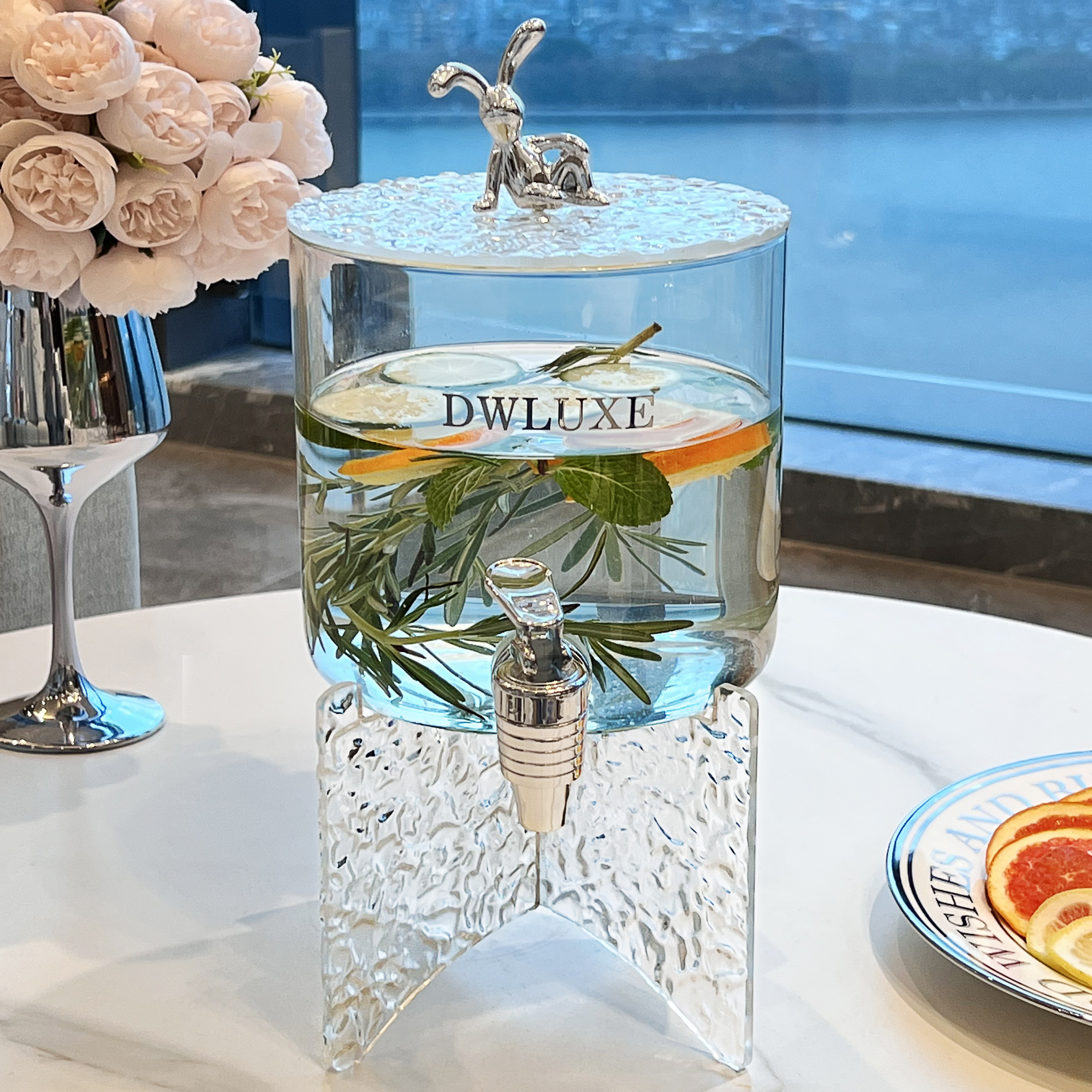 BSD玻璃冷水壶饮料桶凉水壶水杯