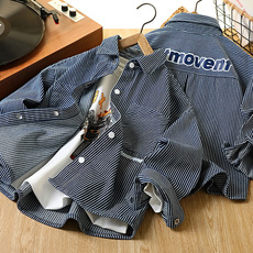 Детская джинсовая рубашка