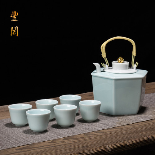 中式温酒具烫酒壶家用陶瓷