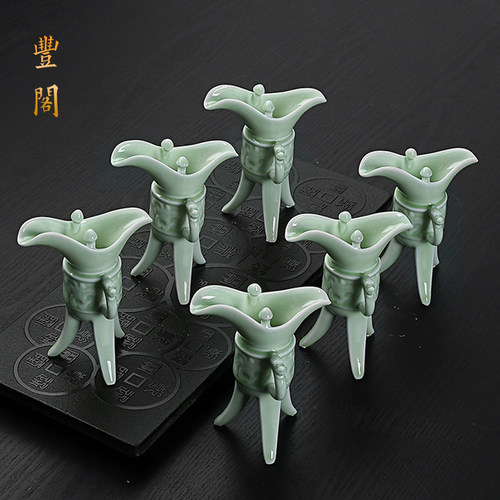 仿古爵杯丰阁酒樽复古中式
